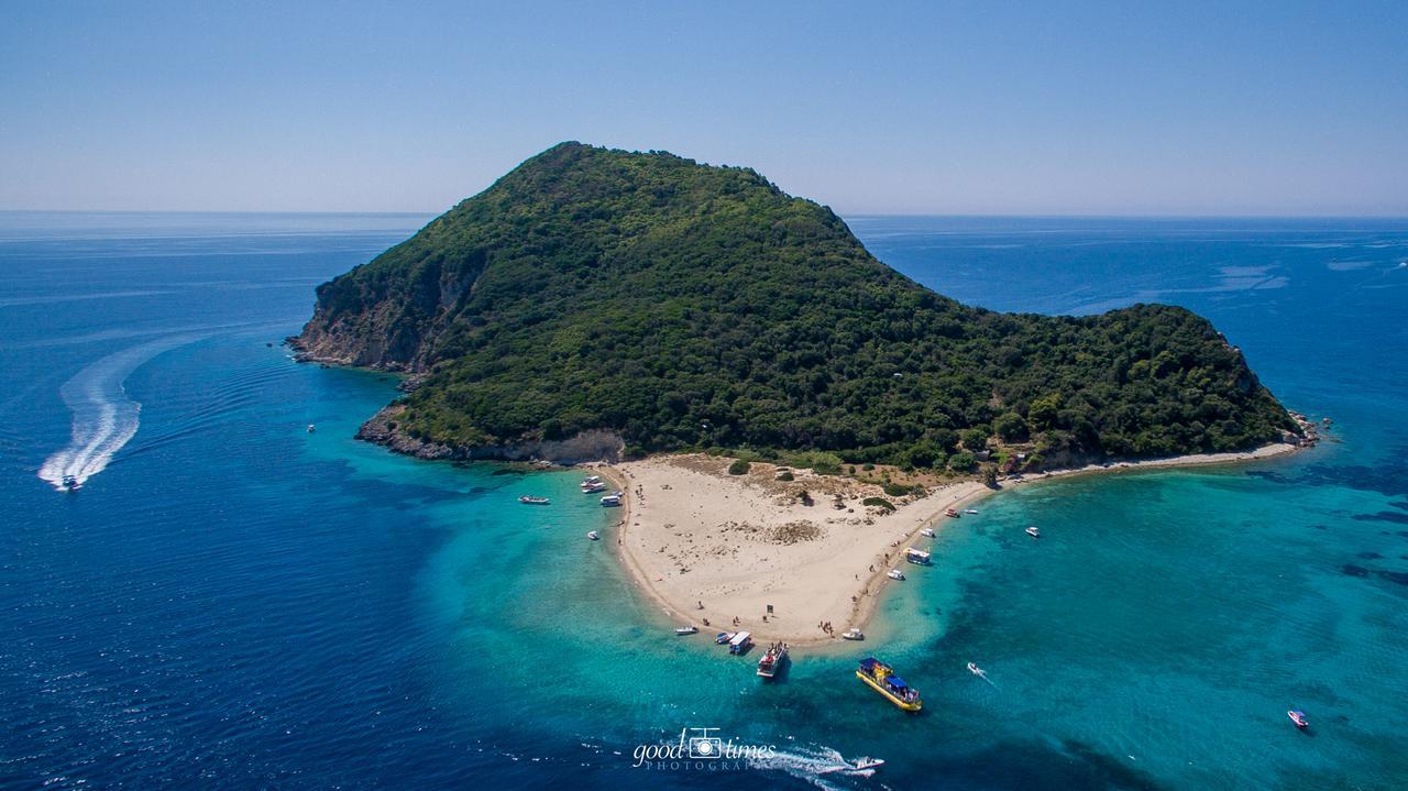 Villa La Curva Лаганас Экстерьер фото